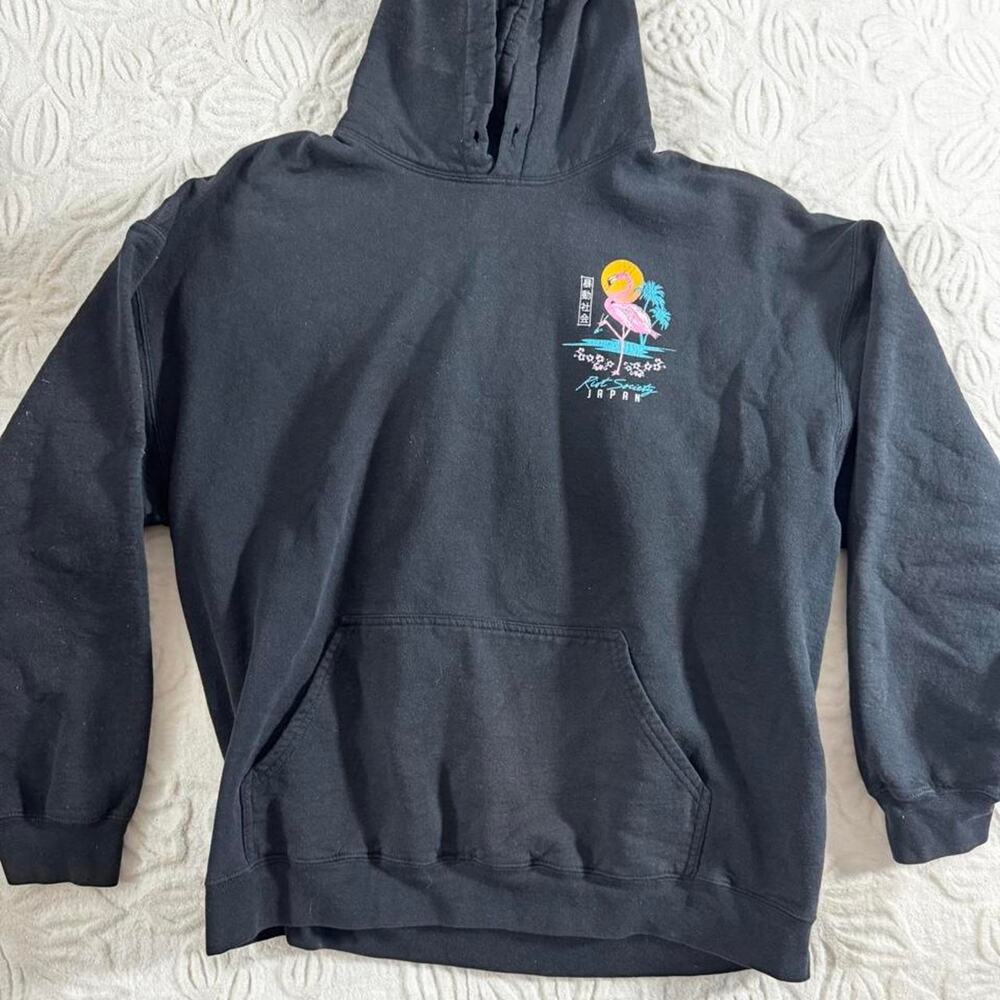 Riot society black hoodie with